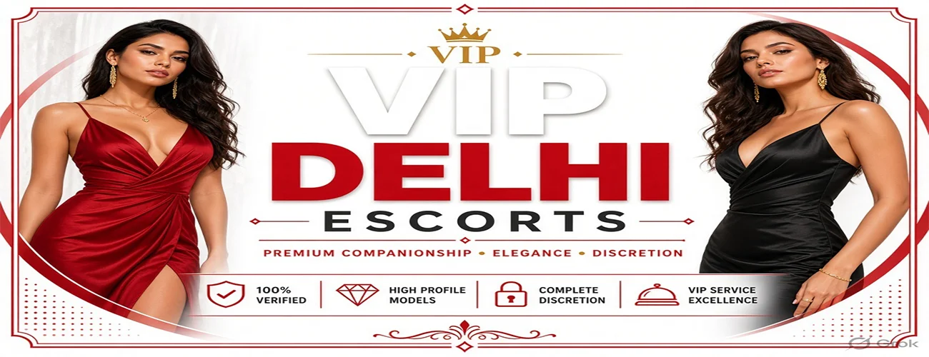 VIP Delhi Escorts Banner